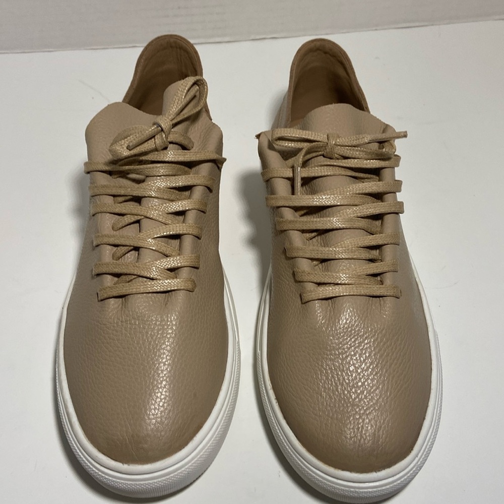 Kaanas - Corum Sneaker in Beige Leather